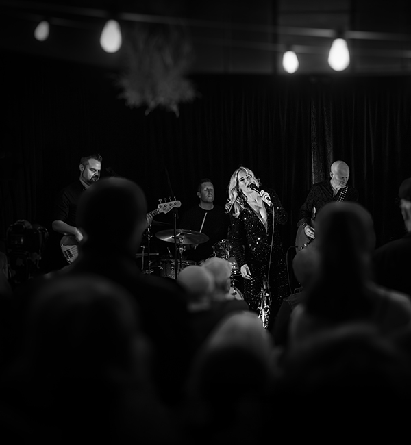 Julie Walter performing live at Industry26